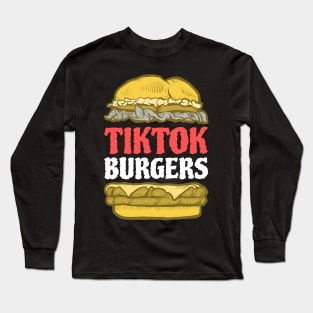 Foodie - YouTube Burgers Long Sleeve T-Shirt